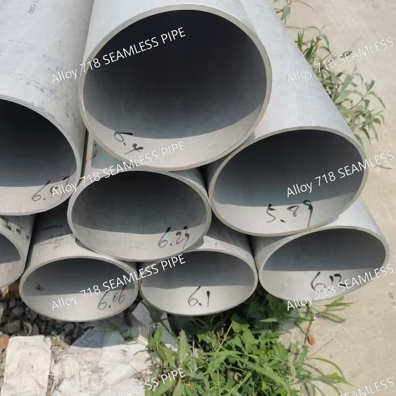Nickel Alloy 718 Seamless Steel Pipe Tube DN10 - DN300 Custom Cutting Any Length