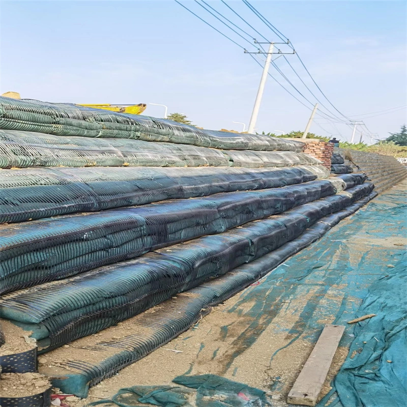 PP PE High Strength Plastic Uniaxial Geogrid for Retaining Wall From China