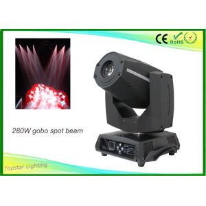 Sound Control Spot Moving Head Light Beam Angle 40 Degree Wash Pattern 10r 280w