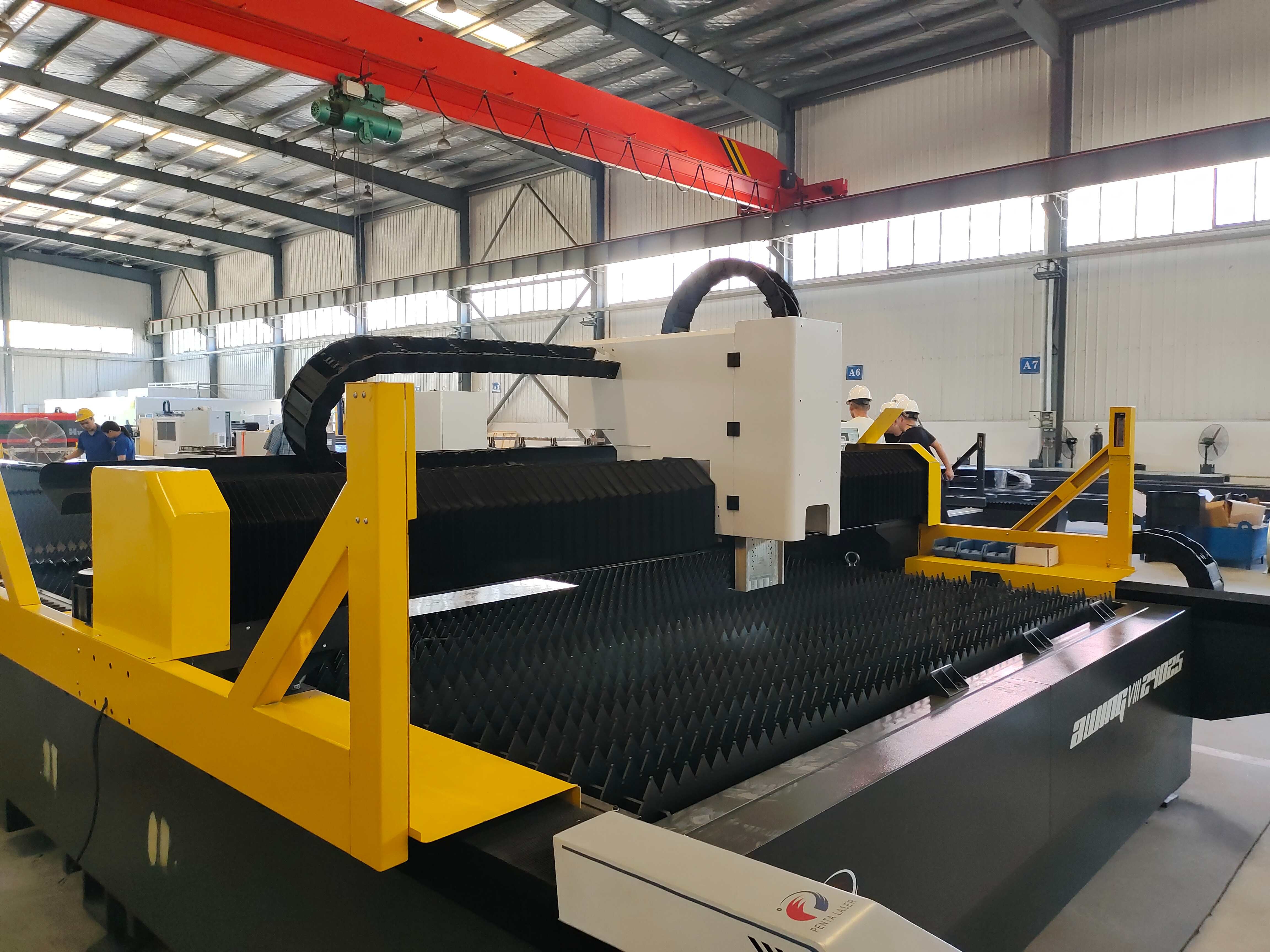 High Precision Sheet Metal Laser Cutting Machines With 80m/min Max. Cutting Speed Fiber Laser Water Cooling