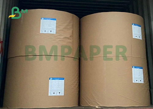Virgin Pulp 80gsm 85gsm Kraft Golden Paper For Evelopes Manufacturing 73.5 x 54cm