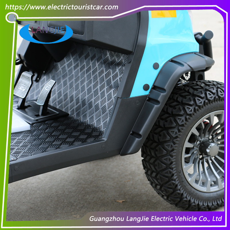 Battery Operated 4 Wheel Electric Golf Cart 48V Motor Suits For Hotel