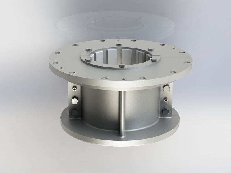 Water Lubricated Strip Integral Guide Bearing, Self Lubricating, Elastomeric Polymer Alloy