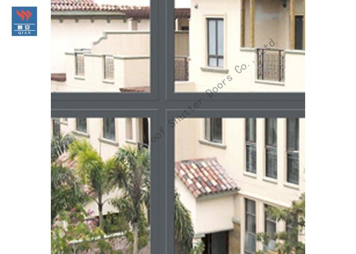 30min High End Fixed 6mm Fire Glass Fire Rated Steel Windows