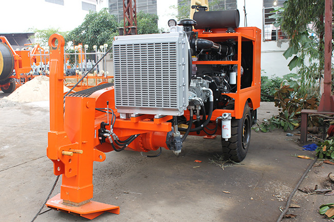 TY40 Hydraulic Puller Transmission Line Stringing Equipment Max Intermittent Pull 40kN