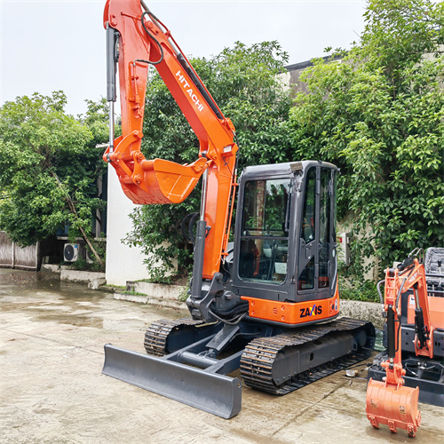 Second Hand Hitachi ZX50U Mini Excavator 2021 With 29.8KW Power And Low Working Hours