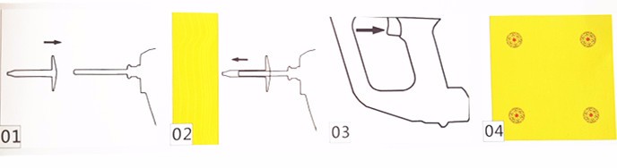 Exterior Wall Insulation Anchoring Nails With Plastic Disc For Fixing XPS Board