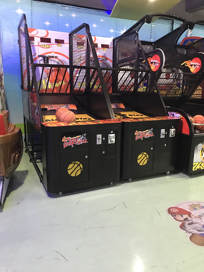 Normal Indoor Amusement Basketball Shooting Arcade Machine ,Easy To Move for Carnival