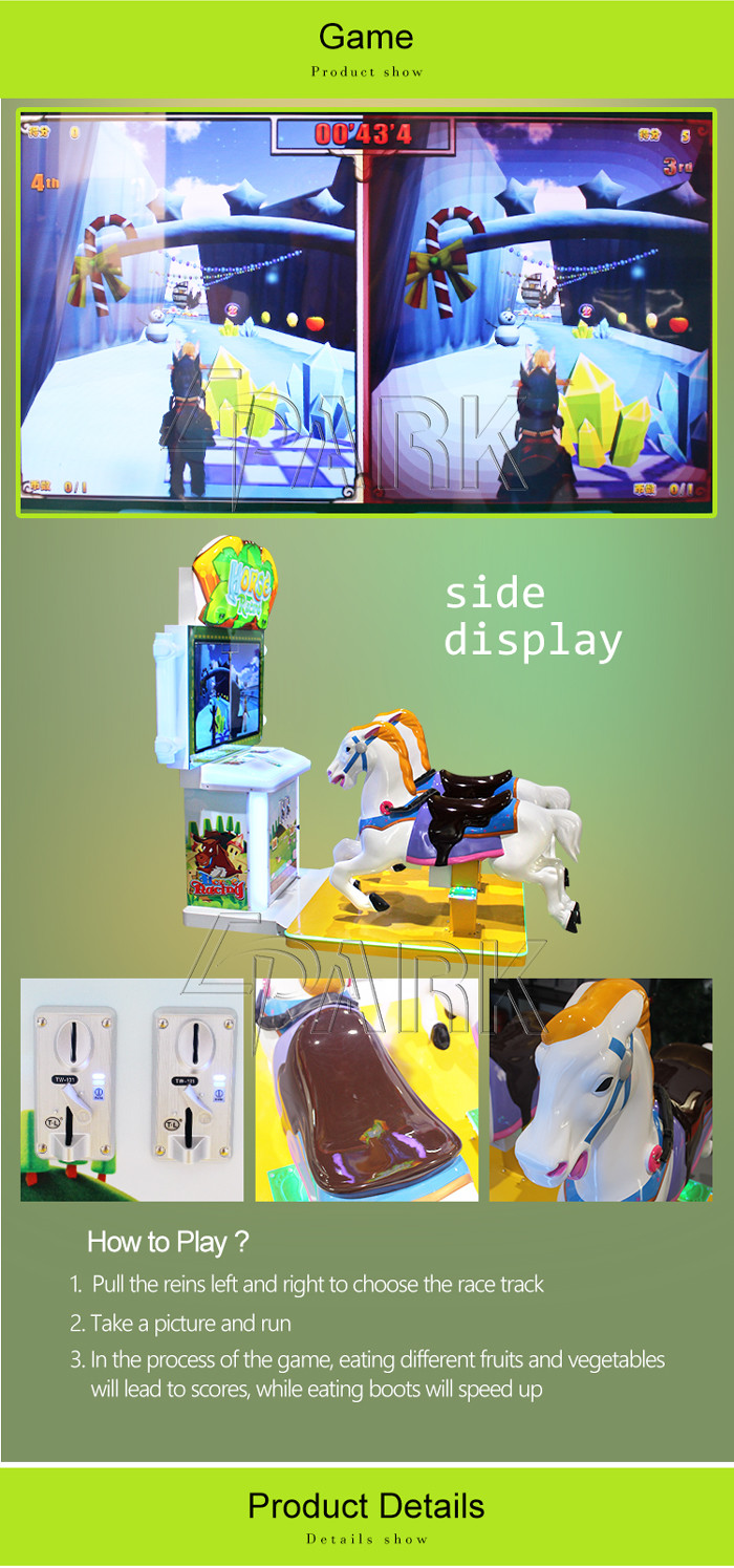 Coin Pusher 3d Swing Horse Racing Games Machine Moto Video Car Simulator