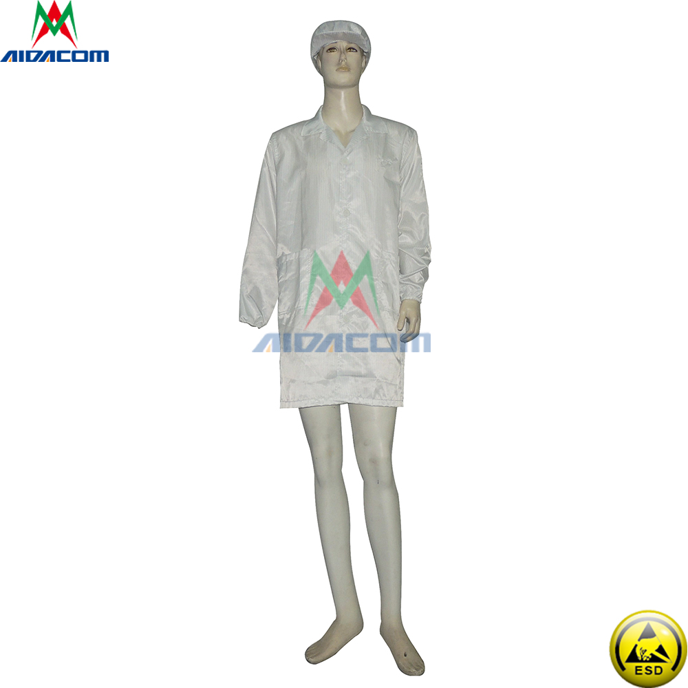 Dust Proof Military Unisex 4L 100D 130g ESD Garment