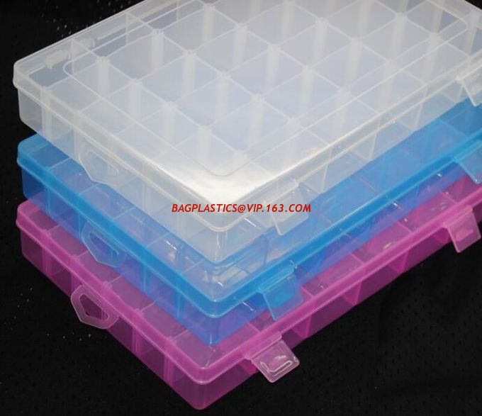 Parts Stocker Organizer PP Plastic Storage Box, pp EVA plastic adjustable plastic storage box, PLASTIC MESS ARTICLE TABL