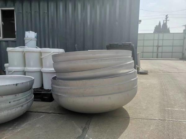 Dished Heads Pressure Vessel Cap Designed for Sandblasting and 150 2500 Pressure