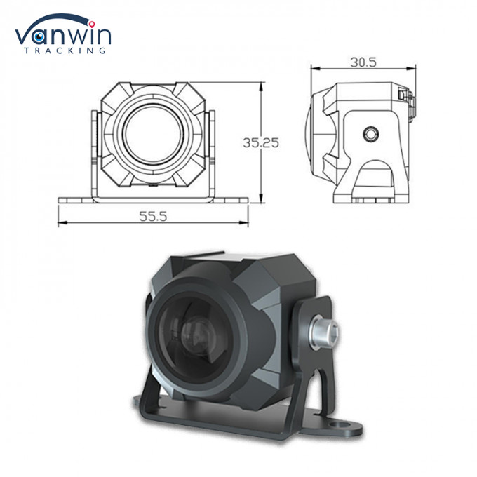 Automatic Heating anti-fog Bus Rearview Camera 180 Degree Wide viewing angle for Cold Environment