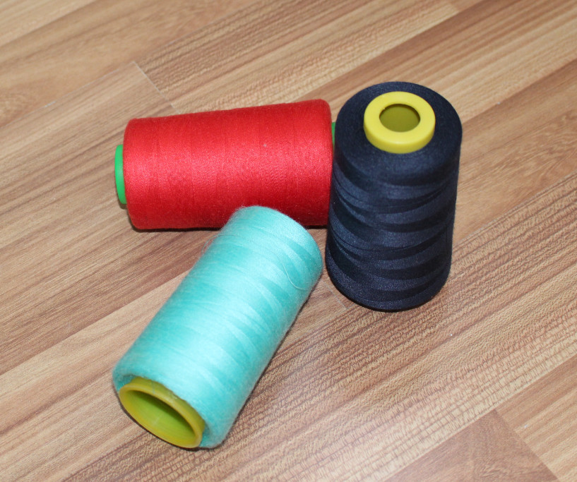 High Strength Plastic Cone Knitting Dyed Polyester Yarn 40s/2 20s/2 30s/2 50s/2 60s/2