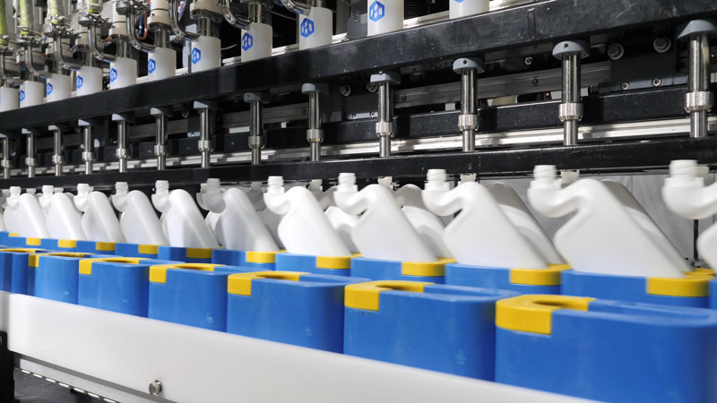 Modular Filling Capping Machine 4KW for Toilet Cleaner