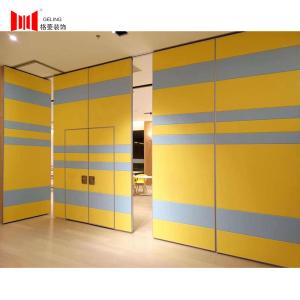  ODM 6063 Aluminum Alloy Operable Partition Wall Fabric Hard Cushion Manufactures