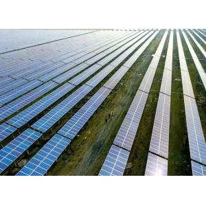 Concrete Solar Panel Ground Mount Solar Tracking System Backtracking function