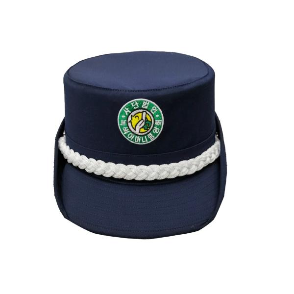 Women's Police Hat Rolled Turned Brim Embroidered Formal Hat Wholesale
