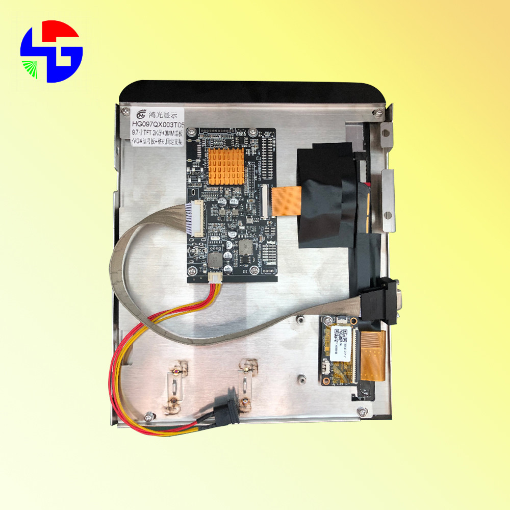 Waterproof Custom Capacitive Touch Screen EDP Interface 2048x1536 51PIN