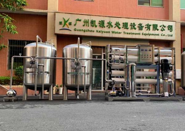 Water Treatment Industrial Reverse Osmosis Water System , 10T Demineralized RO
