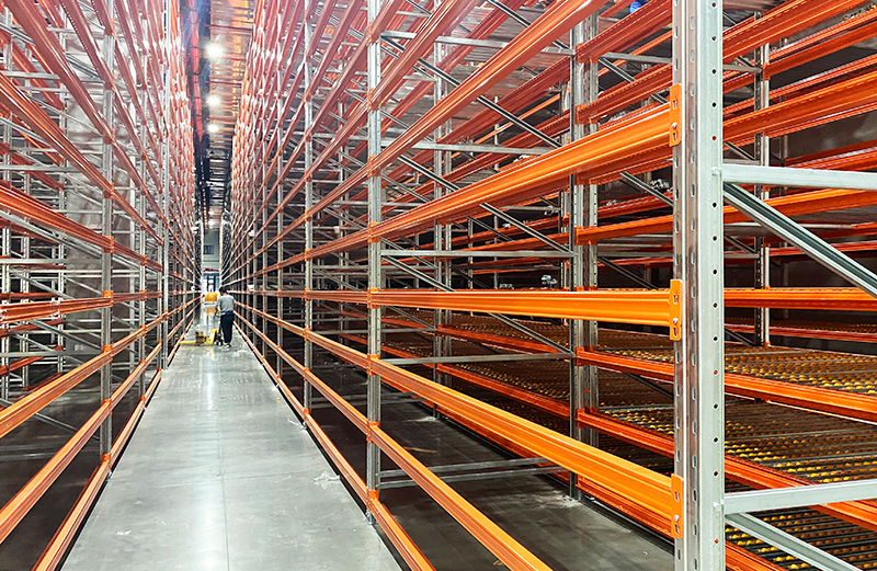 Carton Flow Racking Roller Rack  Gravity Roller Racking Roller Conveyor Racks