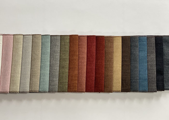 100% Polyester Chenille Sofa Fabric 145cm Woven Upholstery Fabric