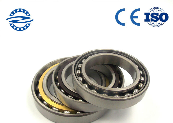 Gcr15 Material Single Row Angular Contact Ball Bearing 7212AC 60mm * 110mm * 22mm