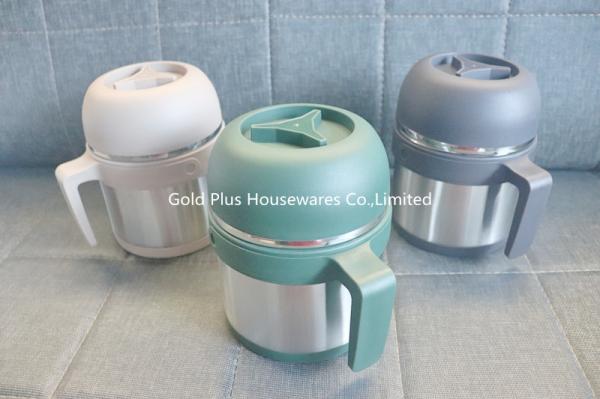 Promotional best price colorful thermal lunch pot grade metal steel bento vacuum