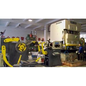 Material Frame Nc Servo Roll Feeder Straightening Machine CE ISO Certification