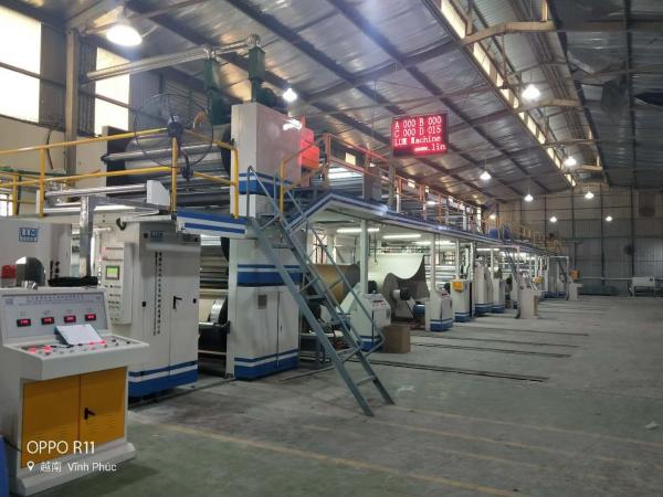 3 5 7 ply automatic paperboard making machine single facer corrugated cardboard