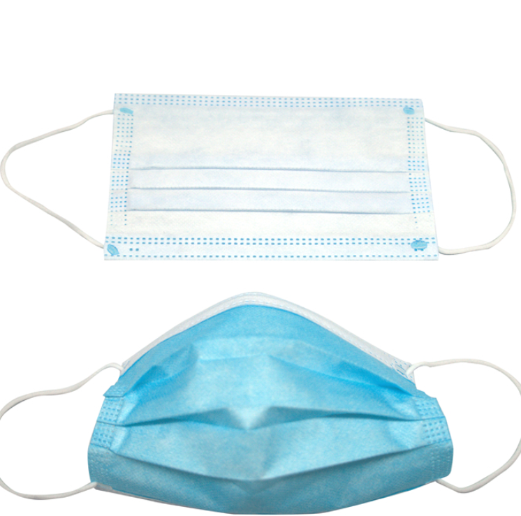 Wholesale 3 Layer 3 Ply Disposable Medical Face Mask Surgical Mask