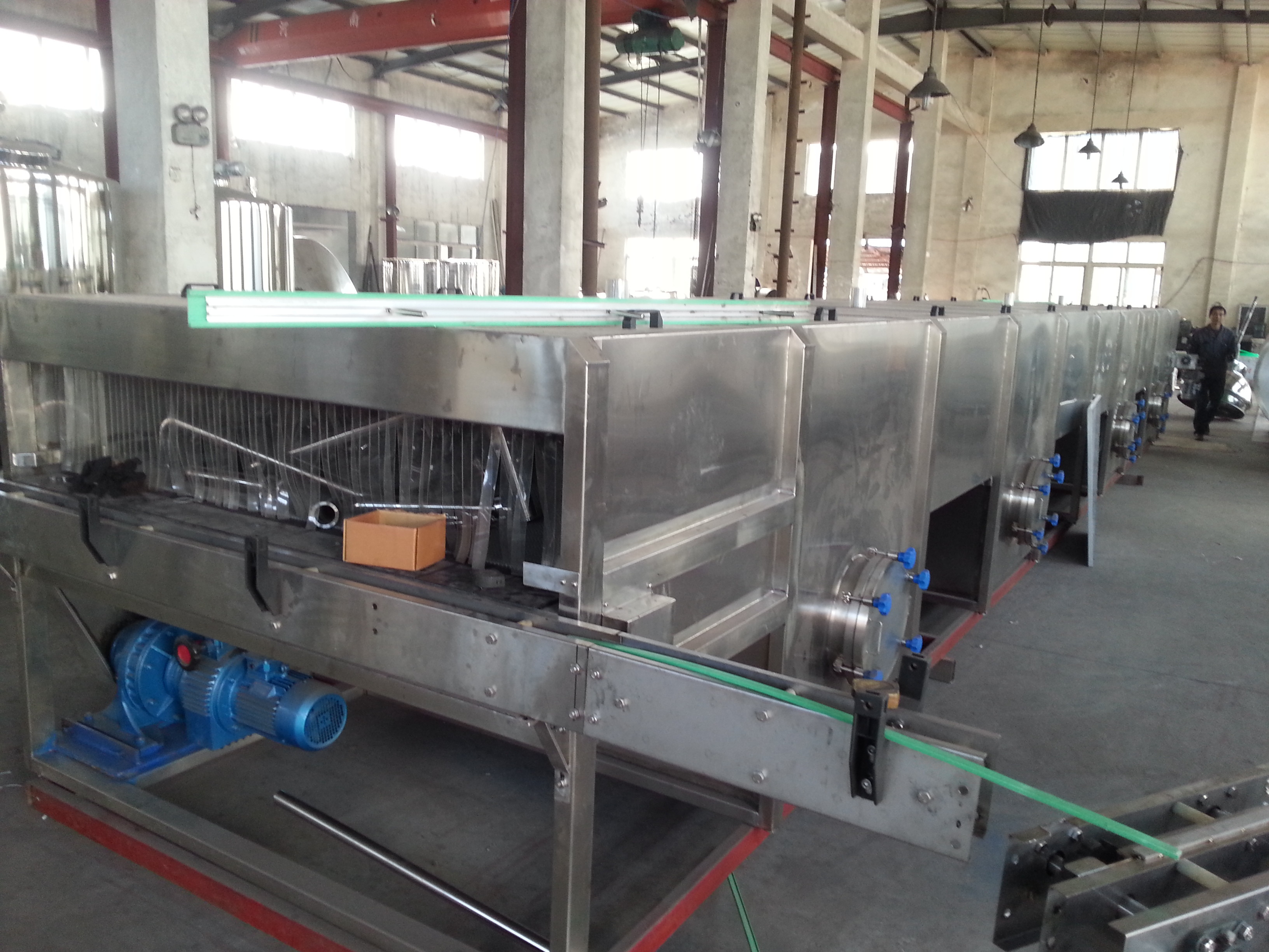Customized Inverted Bottle Uht Sterilization Machine Stainless Steel Material