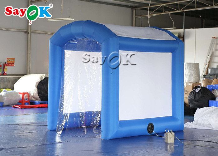 PVC Tarpaulin Movable Disinfection Tunnel Tents With Air pump
