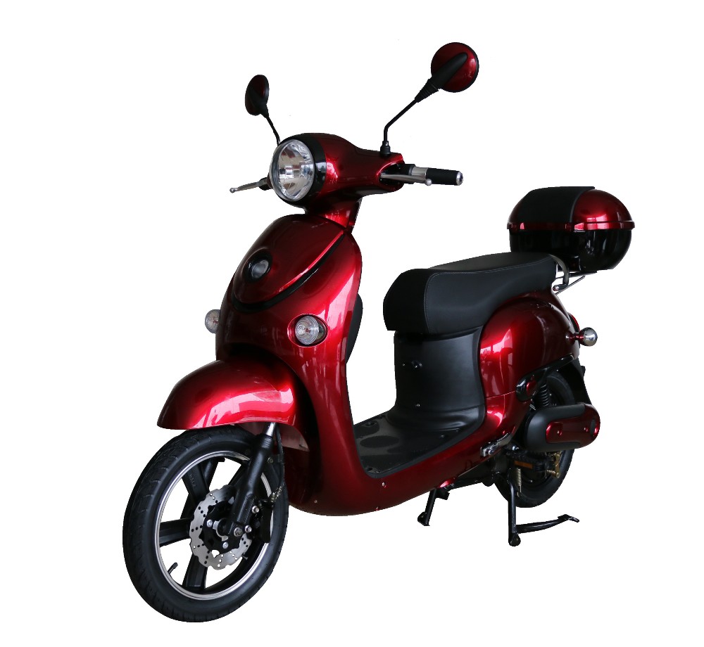 2019 Thunder White Moped Scooter Electric With Pedal Charging Time 6-8h Display LED/LCD