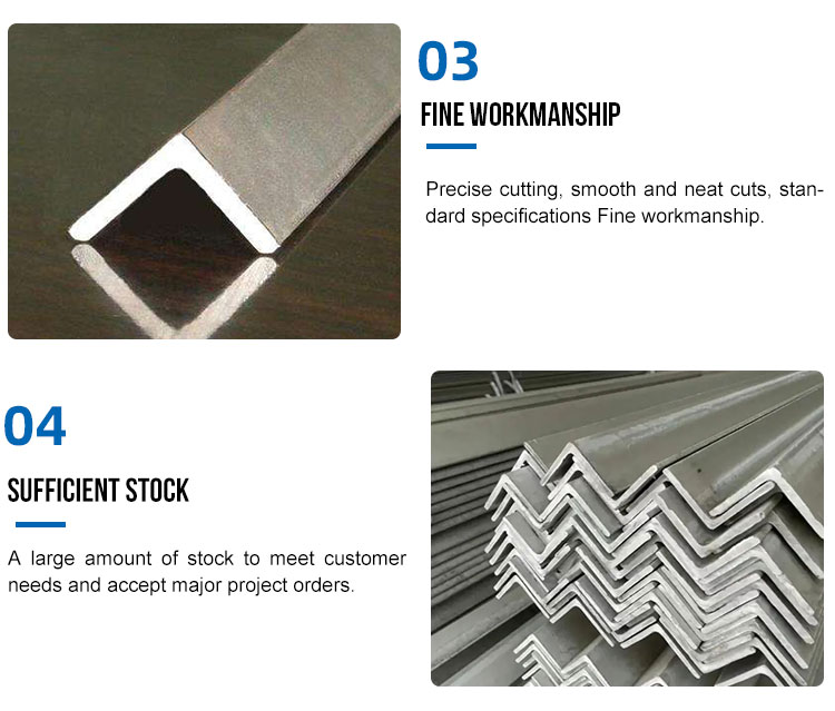 Factory Direct Sales Q235b Angle Steel Hot-dip Galvanized Equilateral Hot-rolled Shelf Galvanized Angle Iron