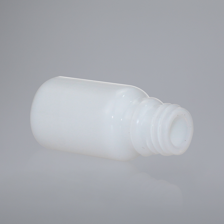 Luxury 10ml White Glass Dropper Bottle For Essential Oil With Gold Pipettes