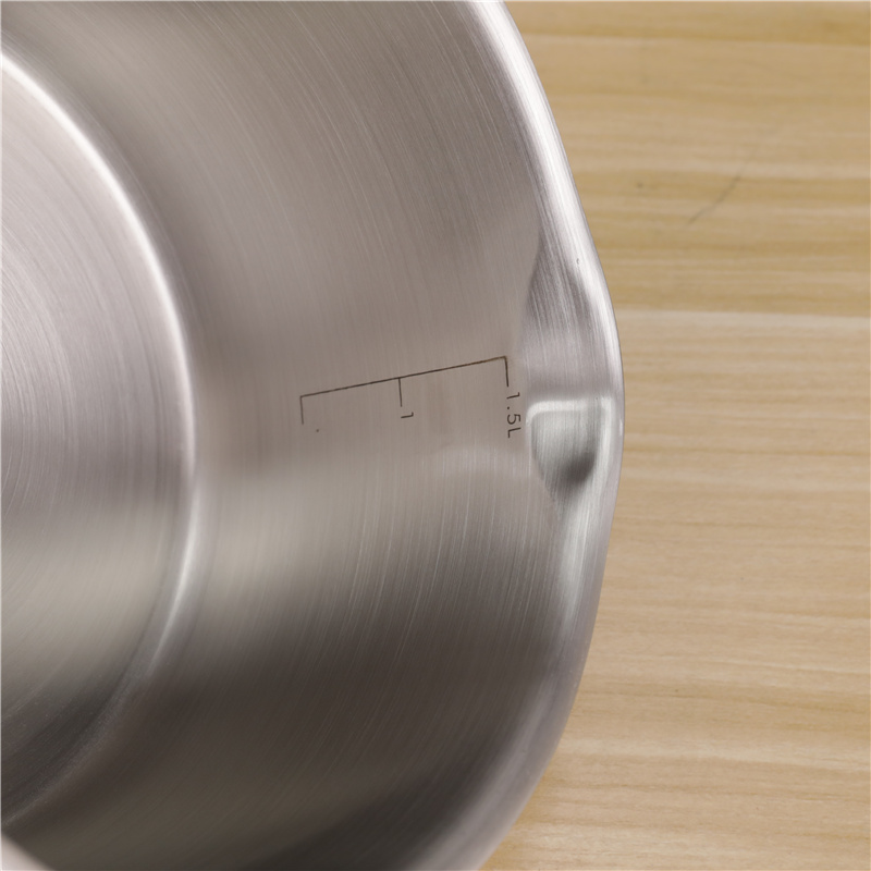Milk Soup Cookware Pot Restaurants Caterers Stainless Steel 201 Stock Pot