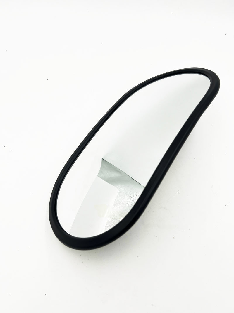 Universal Elliptical Rearview Mirror Excavator Spare Parts Black