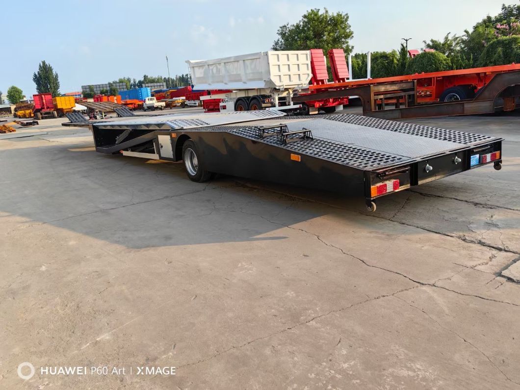 European Style Single Axle Lifting 4 Car/ SUV Transport Truck Trailer Pick up Trailer Frame