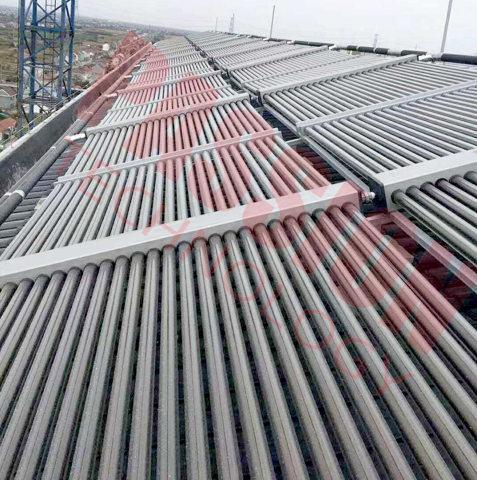30tubes Vacuum Tube Solar Collector 5000L Non Pressure Hotel Solar Water Heater