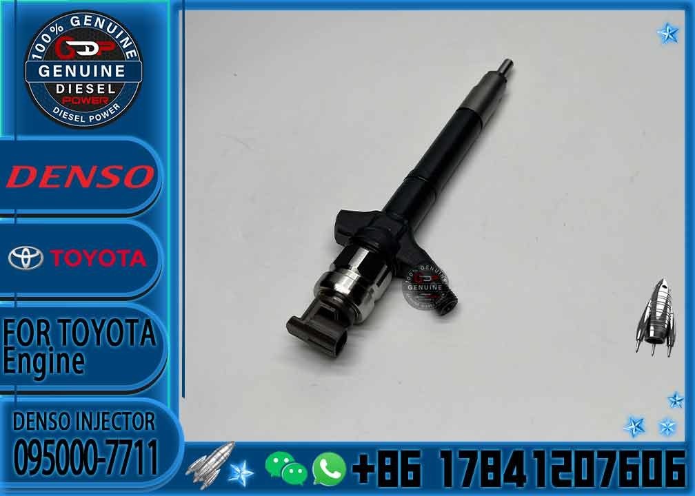 23670-51031 Original Common Rail Injector 095000-9780 old number 095000-7711