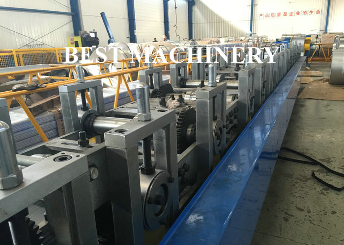 Water Gutter Feeding Trough Channel Roll Forming Machine Aluminum