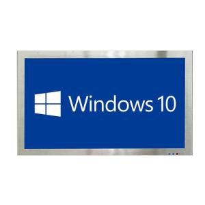  Full Sealed Industrial Touch Screen PC IP65 Stainless Steel With Wifi Bluetooth Manufactures