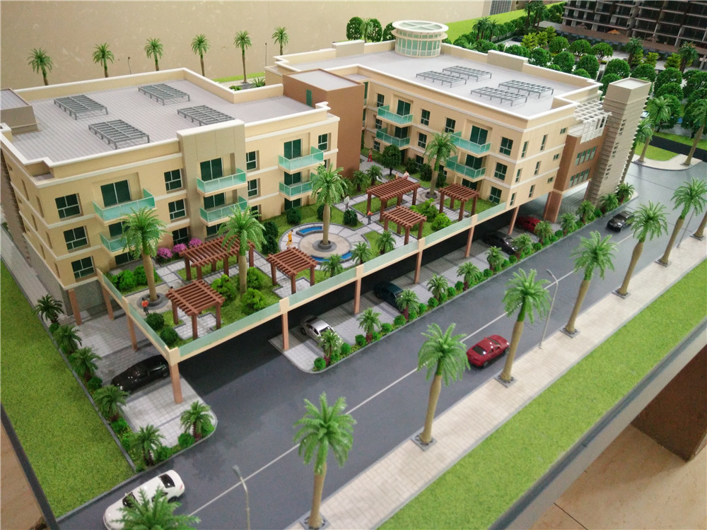 Exhibition Use Mansion 3D Model With Interior Furniture 1 . 4 * 1 . 2M