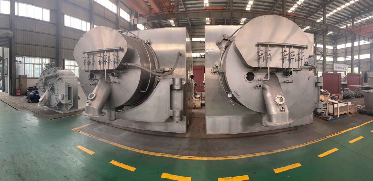 Screw Conveyor Siphon Peeler Starch Separator For Cassava Dehydration
