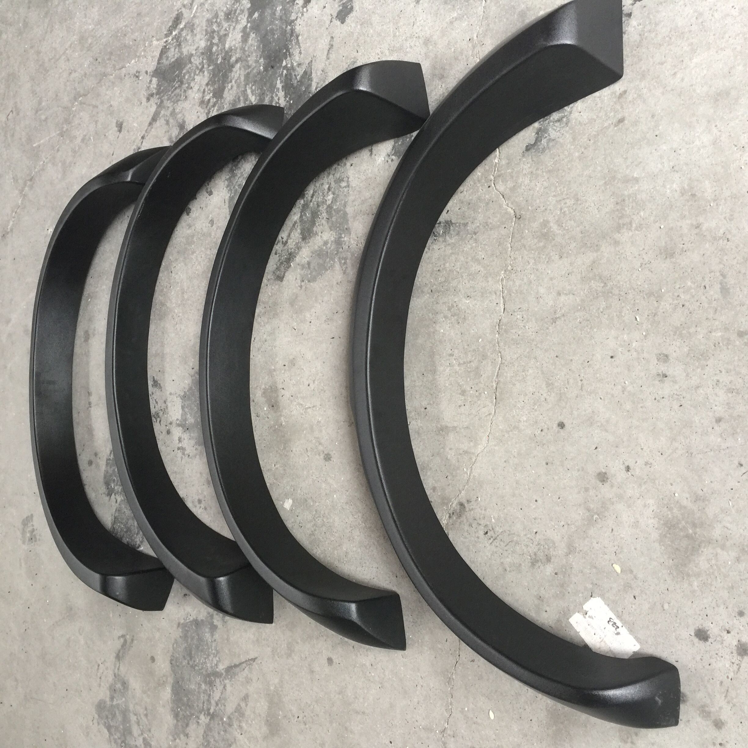ABS Plastic Pickup Fender Flares For Toyota Landcruiser LC200 2015 2018