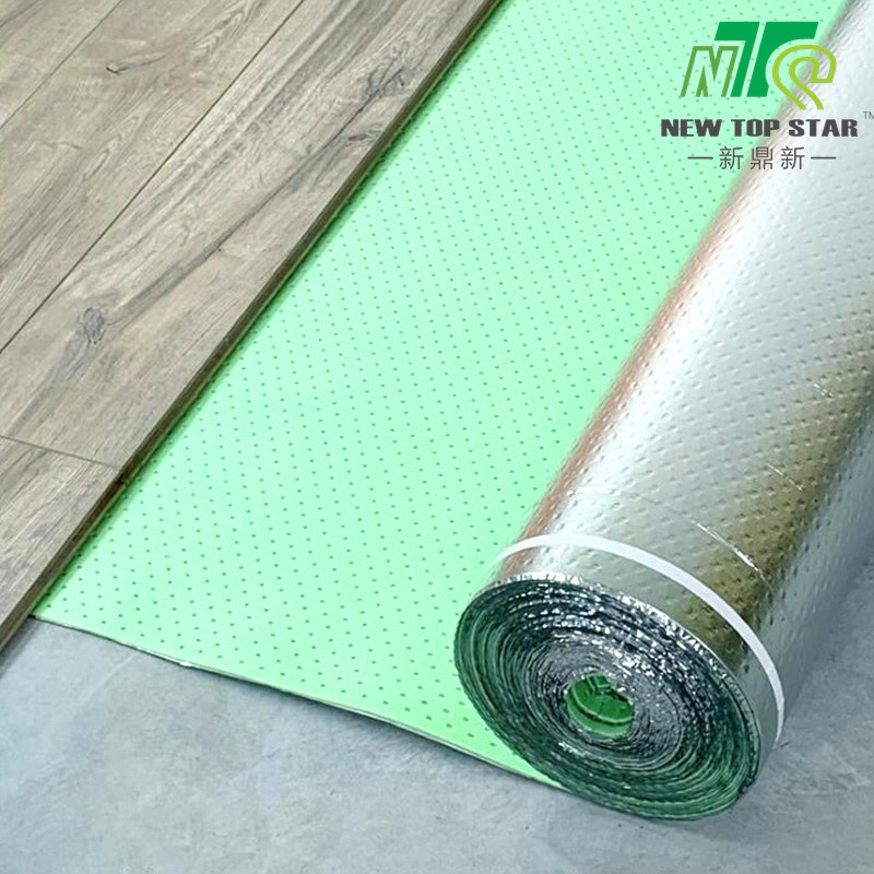 Odorless Cross Linked Polyethylene Foam Roll 2mm Laminate Underlay IXPE Foam