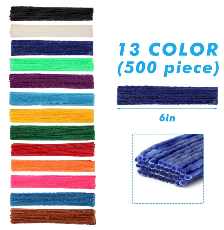 Kids DIY Art Craft Material STEM Innovation Flexible Magic Wax Sticks Wax Wire Wikki Stix Doodle Sticks OEM ODM