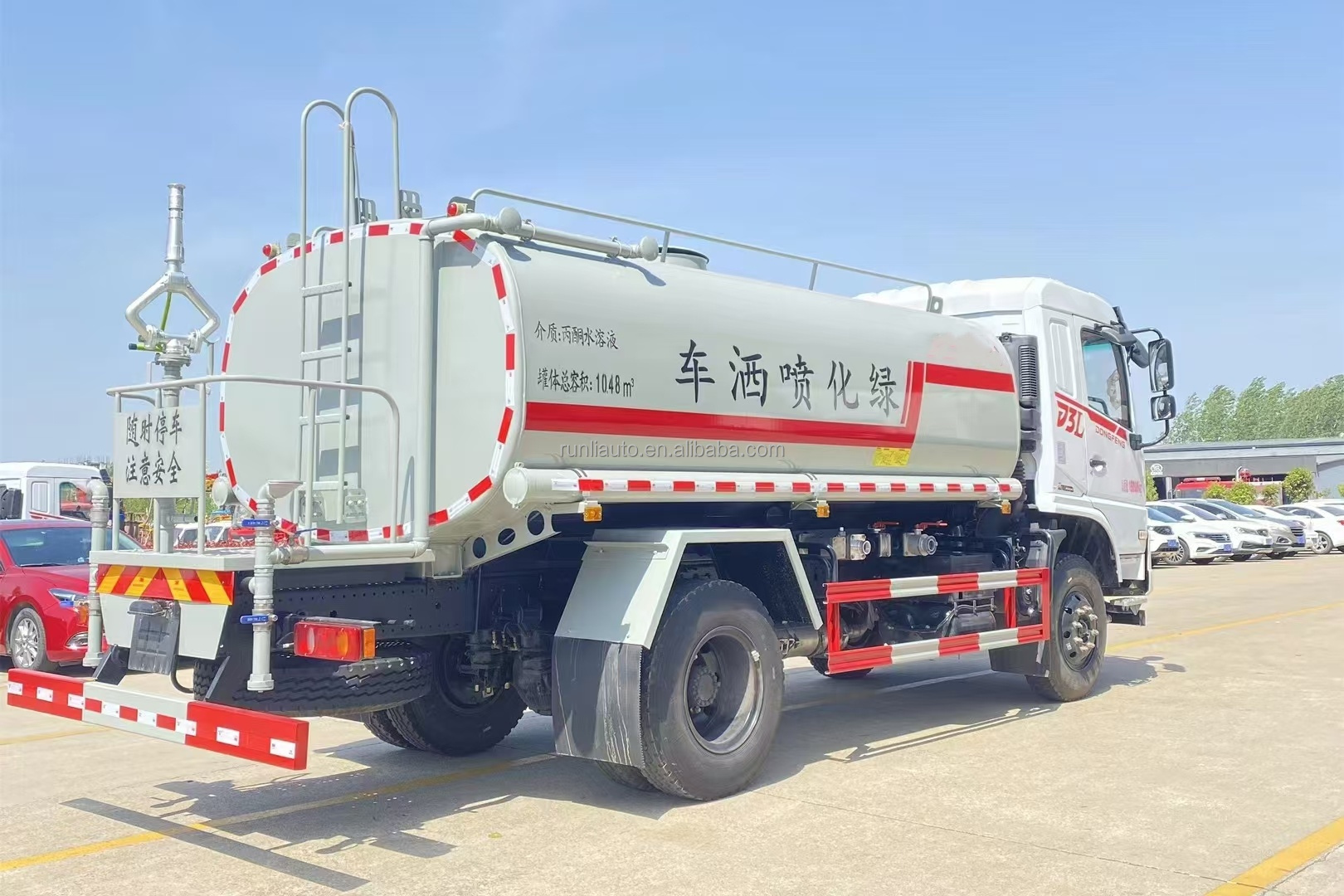 Factory Customized 15000 Litres Water Truck Watering Cart Water Tank Truck Water Spray Sprinkler Truck