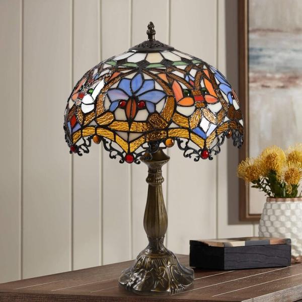 Turkish Morocco Handmade Stained Glass Mosaic Glass Table Lamp For Restaurant